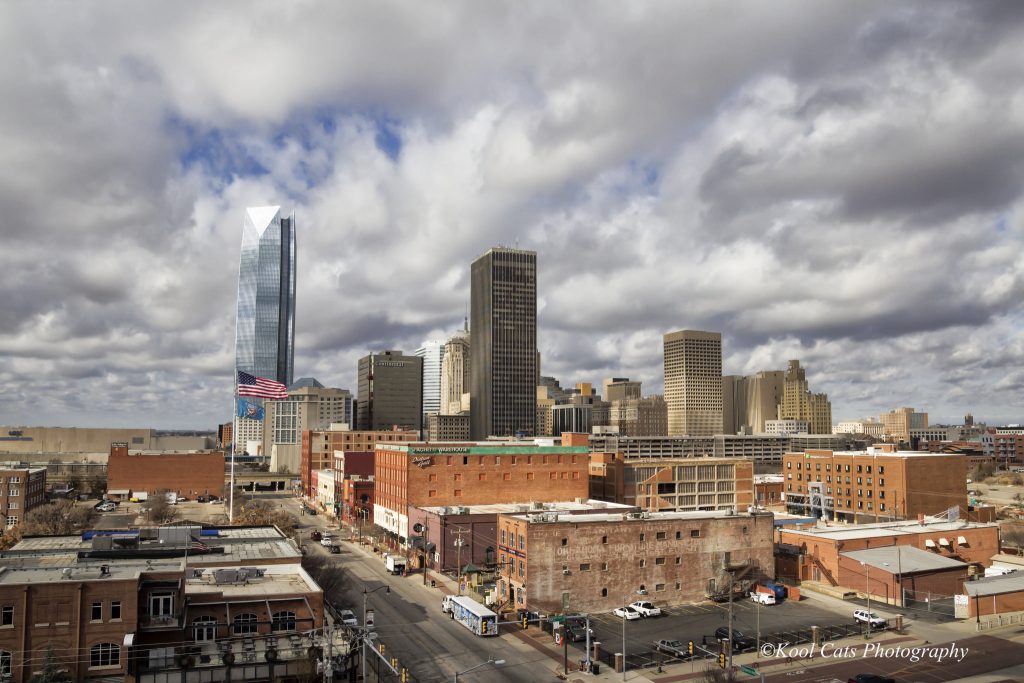 old buildings downtown okc